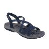 Dámské sandály tmavě modré Skechers Reggae Slim - Turn It Up 163117/NVY