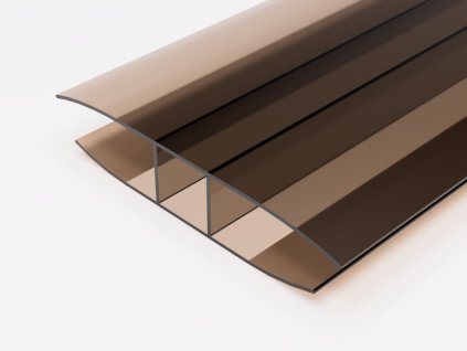 plastovy profil H10 bronz