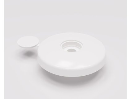 Přítlačný terč bílý