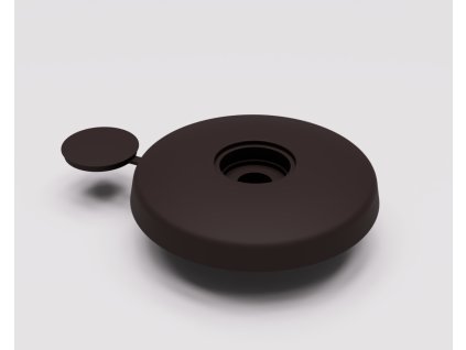 Plastovy tercik na polykarbonat hnedy