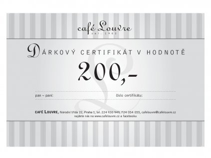 Elektronický voucher 200