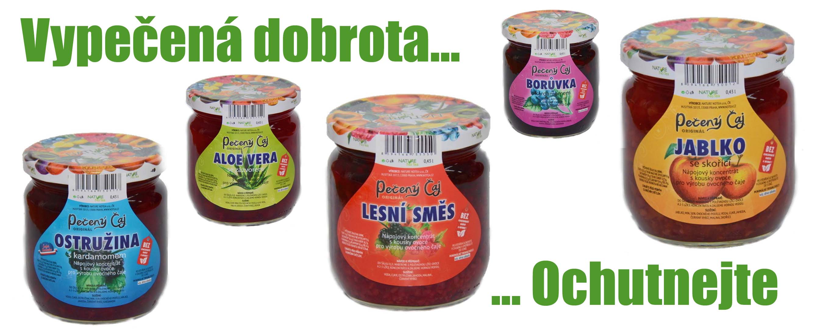 Pečené čaje Nature Notea