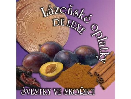 oplatky svestky