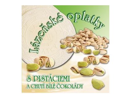 oplatky pistacie bez