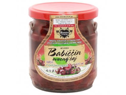 Babiččin ovocný čaj - Višeň s kardamomem, 420ml