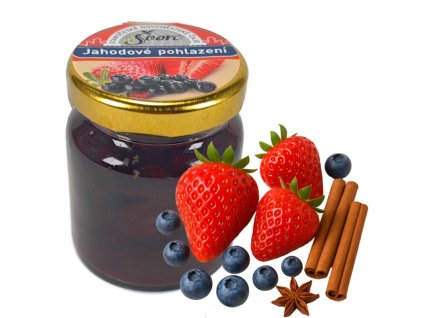 117 1 svorc peceny caj jahodove pohlazeni sklo 60 ml