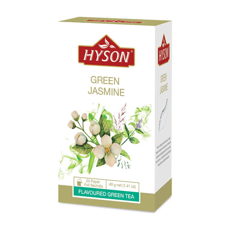Čaj Hyson - Zelený čaj s jasmínem