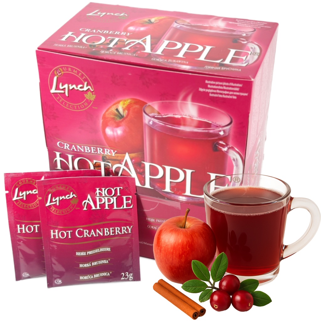 Lynch Foods Hot Apple Horká brusinka 50x 23g