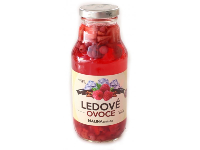 Nature Notea Ledové ovoce Malina se skořicí 330 ml