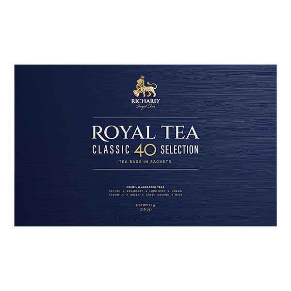 Čaj Richard Royal Tea Collection 40 sáčků