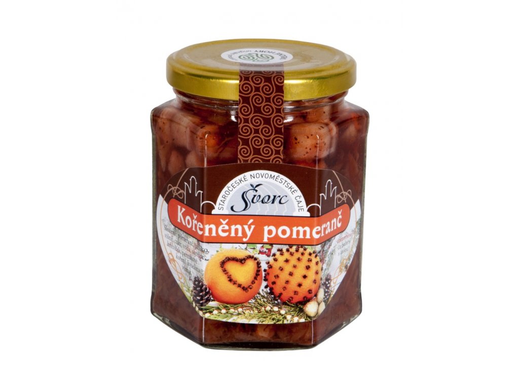 Staročeské Novoměstské čaje - Kořeněný pomeranč 275ml