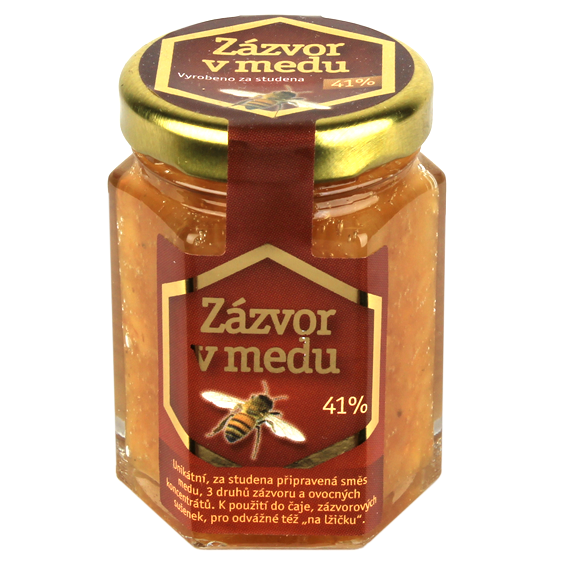 Madami ochucený med Zázvor 55ml