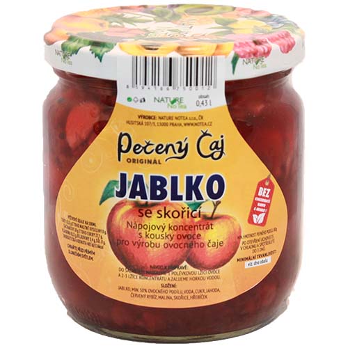 Pečený čaj Notea - Jablko se skořicí 430ml