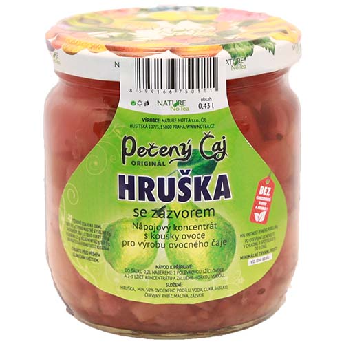 Pečený čaj Notea - Hruška se zázvorem 430ml