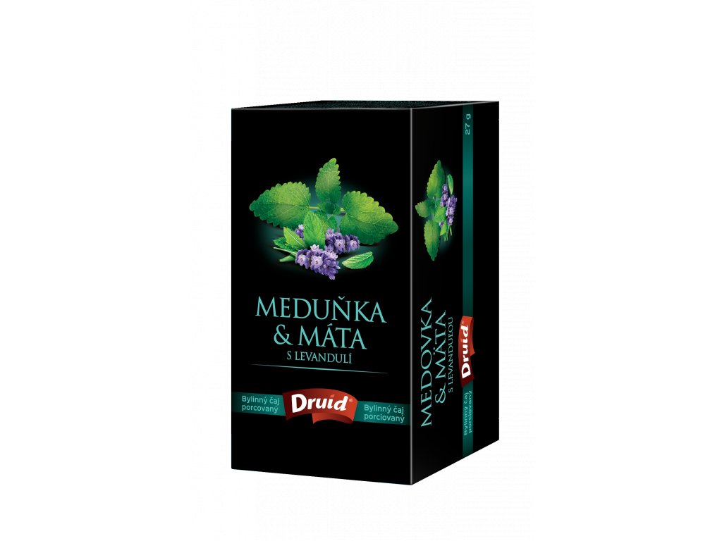 Čaj bylinný Druid Meduňka & Máta s levandulí 18ks