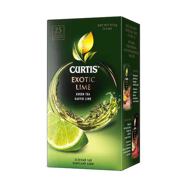 Čaj zelený Curtis Exotic Lime (25 sáčků)
