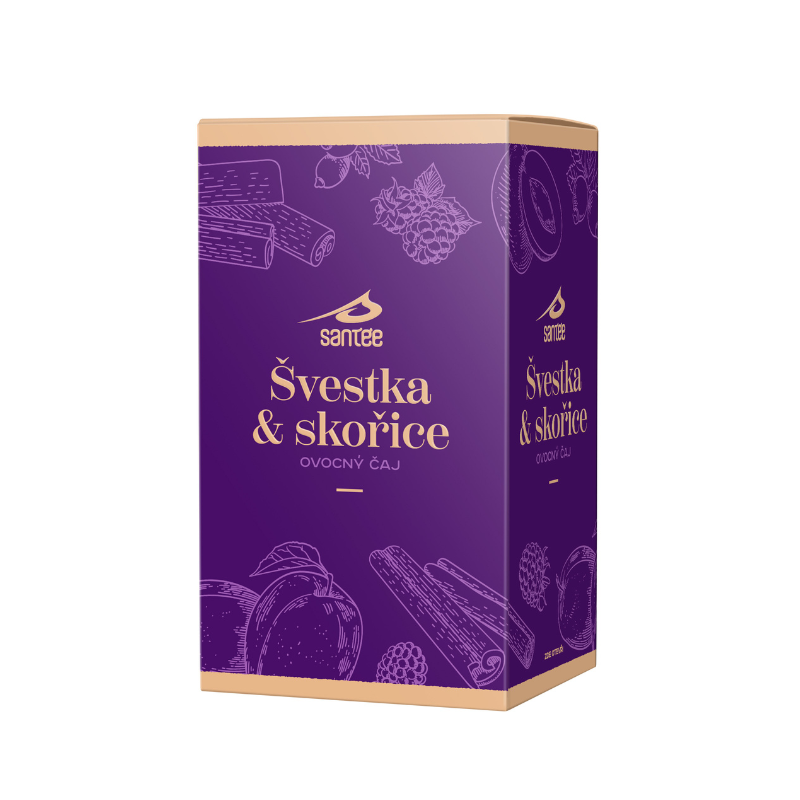 Čaj Santée - Švestka & skořice