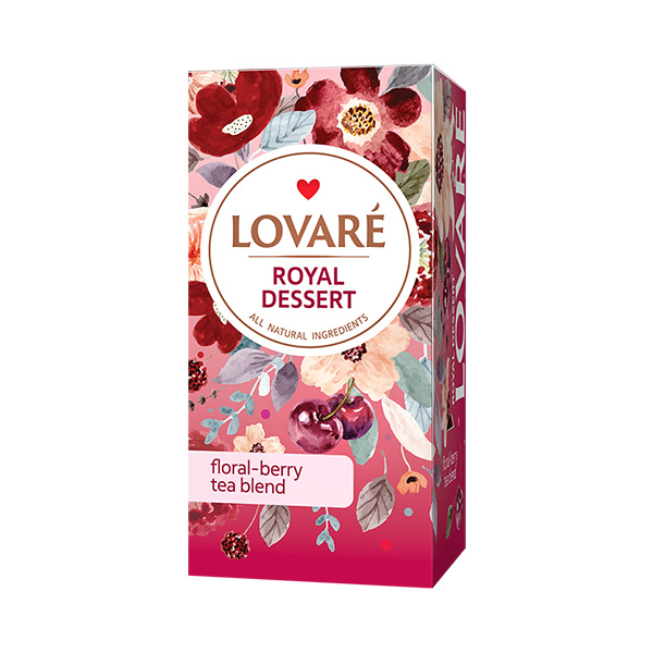 Čaj Lovaré Royal Dessert (24 sáčků)