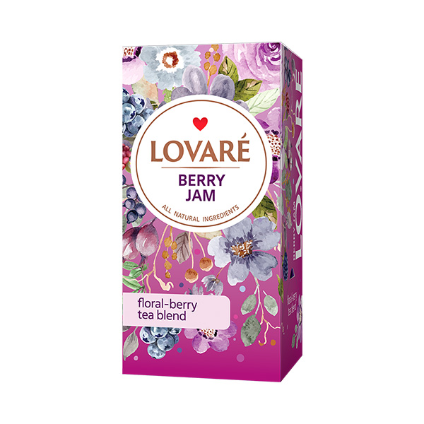 Čaj Lovaré Berry Jam (24 sáčků)
