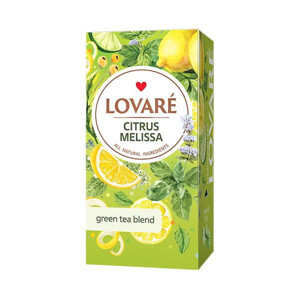 Čaj Lovaré Citrus Melissa (24 sáčků)