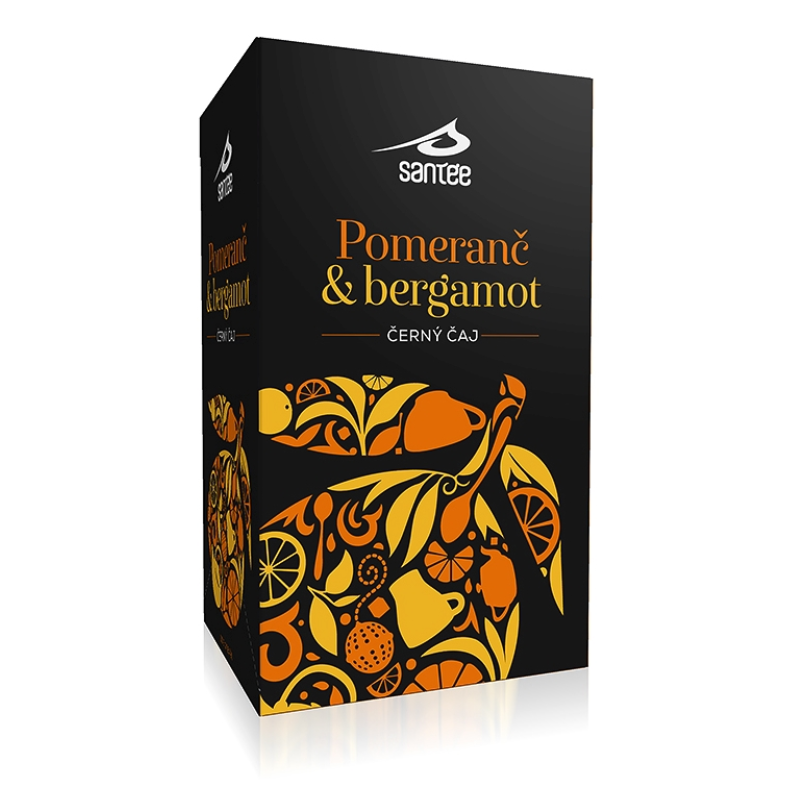 Čaj Santée Selection Pomeranč & bergamot