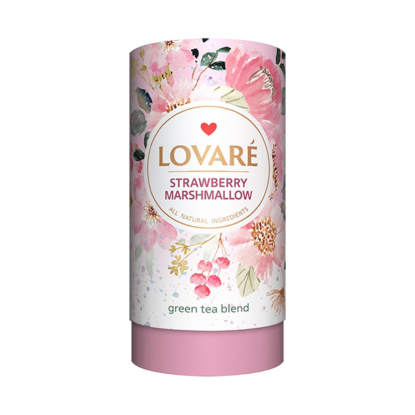 Čaj Lovaré Strawberry Marshmallow (sypaný 80g)