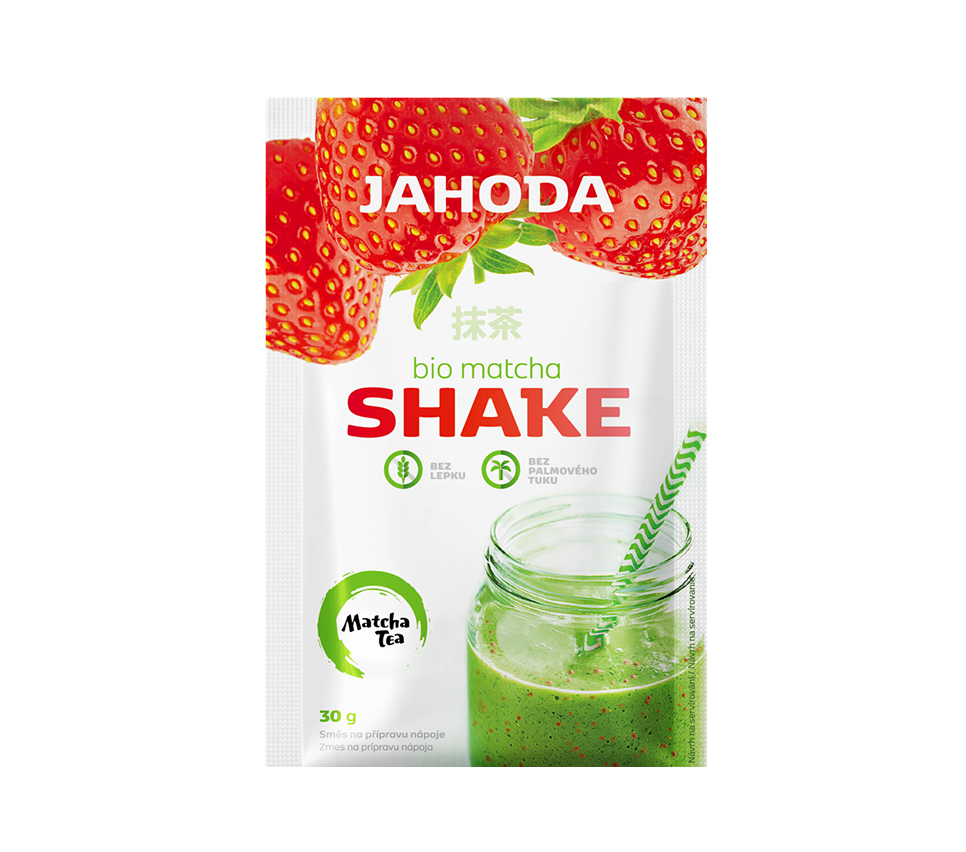 Matcha Tea shake jahoda 30 g