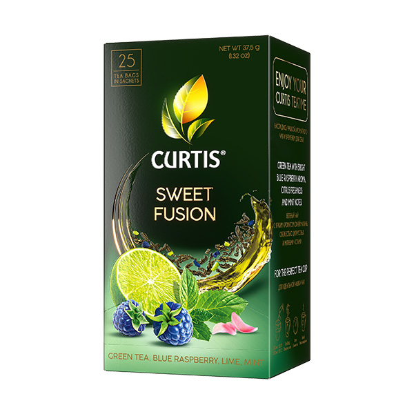 Čaj zelený Curtis Sweet Fusion (25 sáčků)