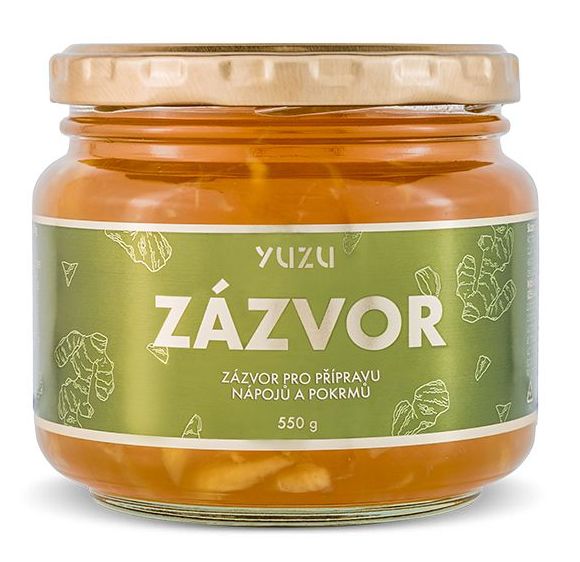 Yuzu Zázvor 550g