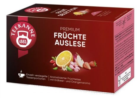 Teekanne Premium Fruit Selection ovocný čaj 20ks