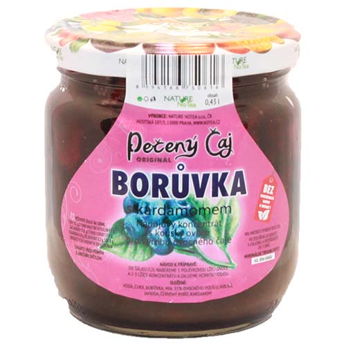 Pečený čaj Notea - Borůvka s kardamomem 430ml