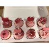 Valentýnské cupcaky