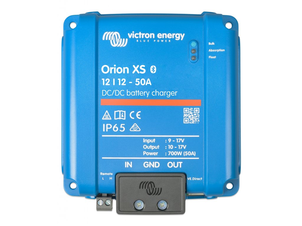 Orion XS 12 12 50A Non isolated DC DC charger (top)