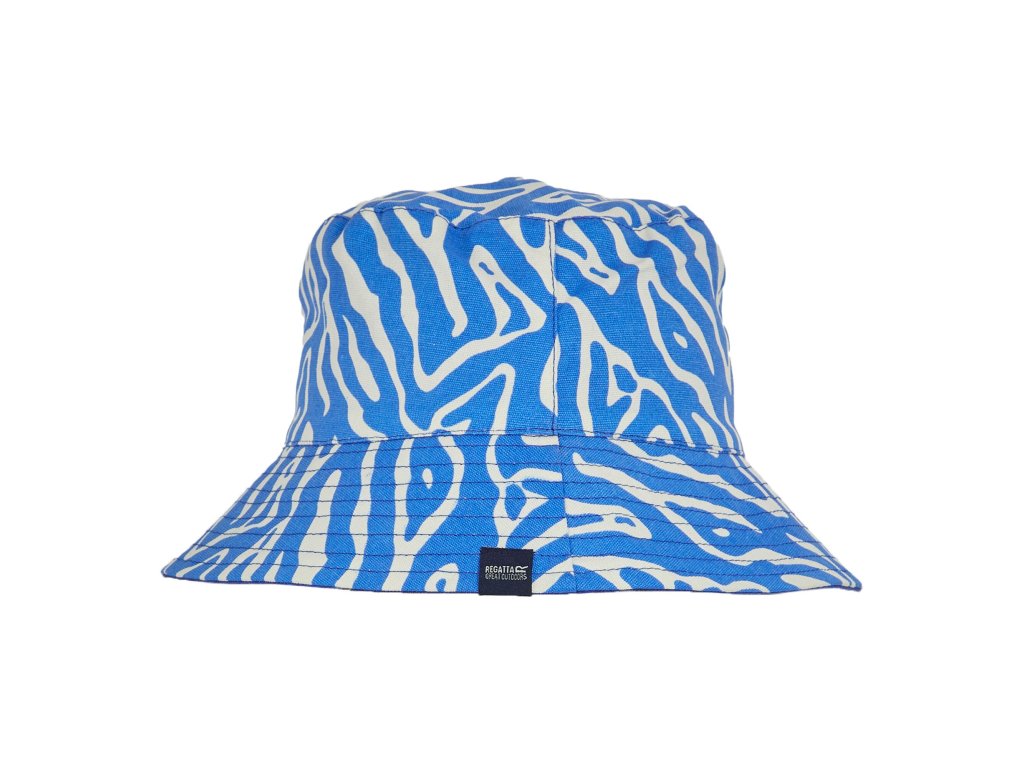 Dámský klobouček Reversible Bucket Hat RWC187 abstract print brightest blue | RGT04055_AB7