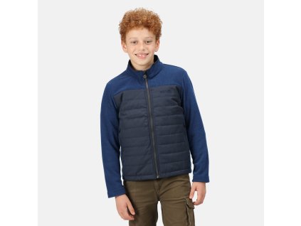 Dětská hybridní mikina Keelan RKA342 tm. modrá | RGT01575_540