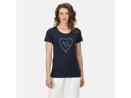 Dámské bavlněné tričko Filandra VI RWT235 tm. modrá | RGT01681_540