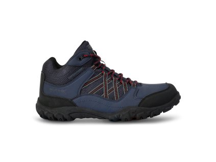 Pánské turistické boty Edgepoint Mid WP RMF622 navy rio red (Velikost 45)