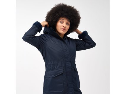 Dámská zimní parka Romine RWP351 tm. modrá | RGT01818_540