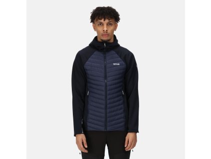 Pánská hybridní mikina ANDRESON VII RMN207 navy | RGT01842_540