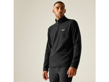 Pánská fleece mikina Thompson RMA021 černá | RGT01956_800