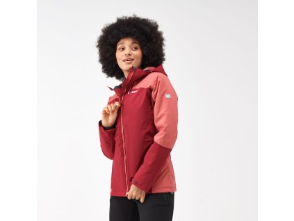 Dámská zateplená outdoorová bunda Highton Stretch III RWP367 berry (Velikost 40)