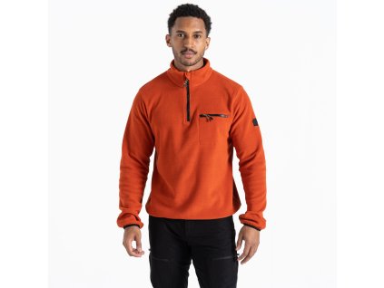 Pánská mikina Affinity Fleece DMA715 tm. cihlová | RGT01994_W50