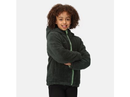 Dětská zateplená bunda Kyrell Reversible RKN142 pistáciová (Velikost 116)