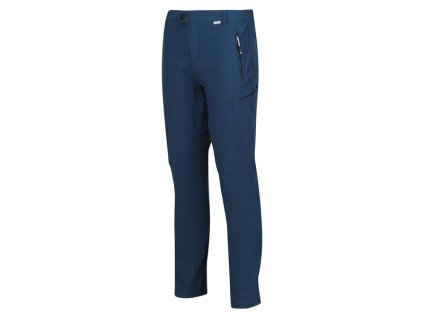 Pánské outdoor kalhoty Highton RMJ216L í prodloužená délka tm. modrá (Velikost XXL)