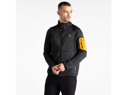 Lehká pánská mikina Torrek DMA720 black/desert | RGT02083_D6M