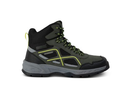 Pánské turistické boty Vendeavour RMF807 dark khaki lime punch | RGT02091_14K
