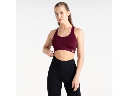 Dámská sportovní podprsenka Don't Sweat It II DWU354 malinová (Velikost S)