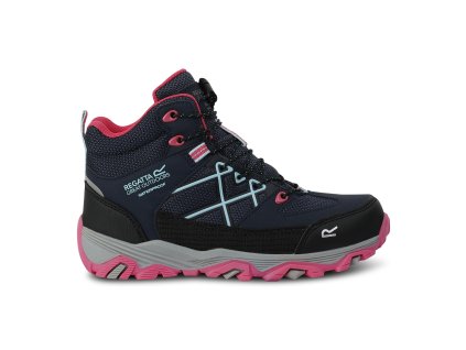 Juniorské turistické boty Samaris III Jnr RKF834 navy-pink (Velikost 33)