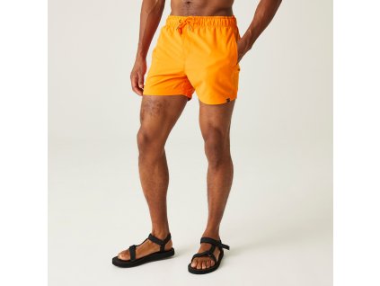 Pánské plavky Mawson III RMM016 oranžová | RGT02142_D3M