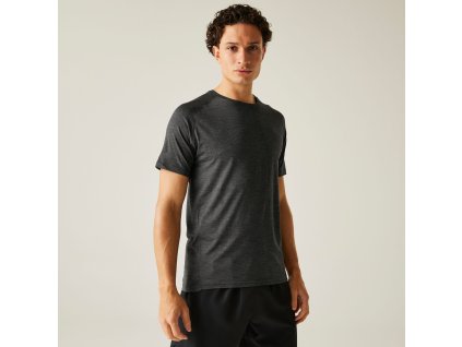 Pánské funkční triko Persist Tee DMT595 black marl | RGT02157_68R